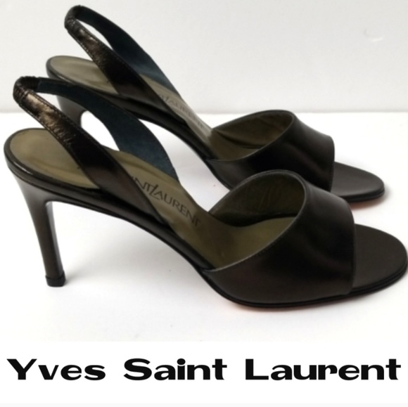 Yves Saint Laurent Shoes - Yves Saint Laurent Bronze Sandals New! Size 6